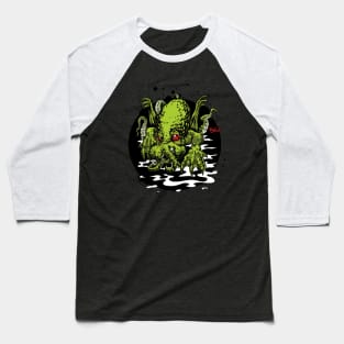 "In his house at R'lyeh, dead Cthulhu waits dreaming." Baseball T-Shirt